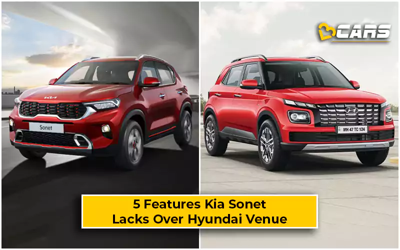 Features Hyundai Venue Gets Over Kia Sonet